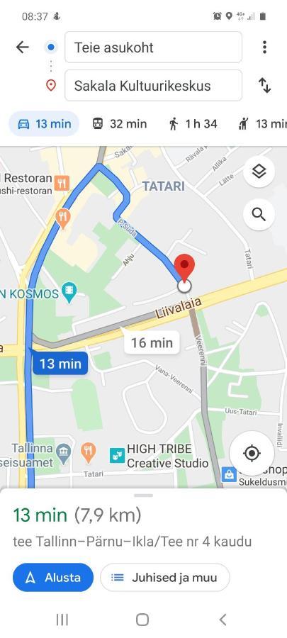 3 Room Central Apartmend 90M2 Parking For One Car Fifth Floor And The Building Does Not Have An Elevator Таллин Экстерьер фото